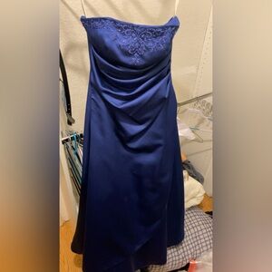 Elegant Blue Evening Dress
